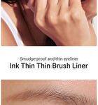peripera Ink Thin Thin Brush Liner - 2 Colors - #02 Brown Film