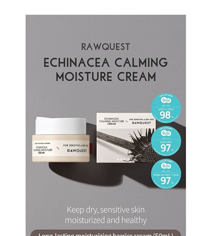 Rawquest Echinacea Calming Moisture Cream - 50ml