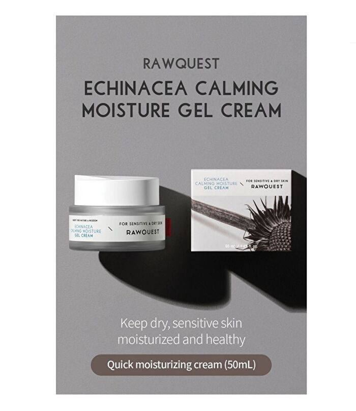 Rawquest Echinacea Calming Moisture Gel Cream - 50ml