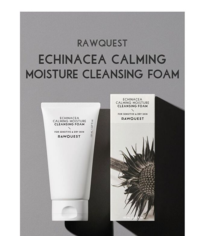 Rawquest Echinacea Calming Moisture Cleansing Foam - 150ml