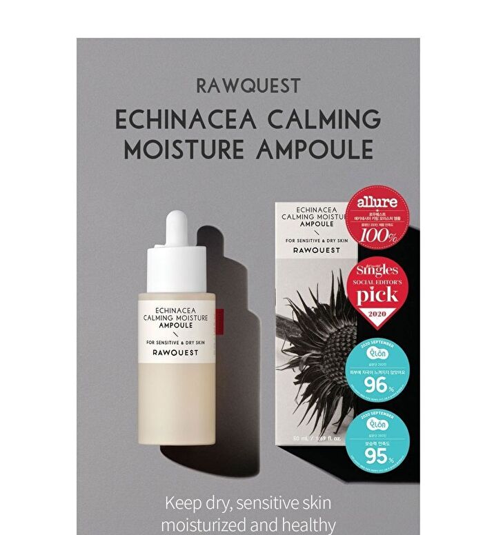 Rawquest Echinacea Calming Moisture Ampoule - 50ml