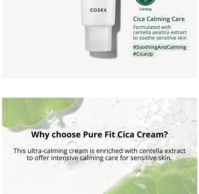 Cosrx Pure Fit Cica Cream - Renewed - 50ml