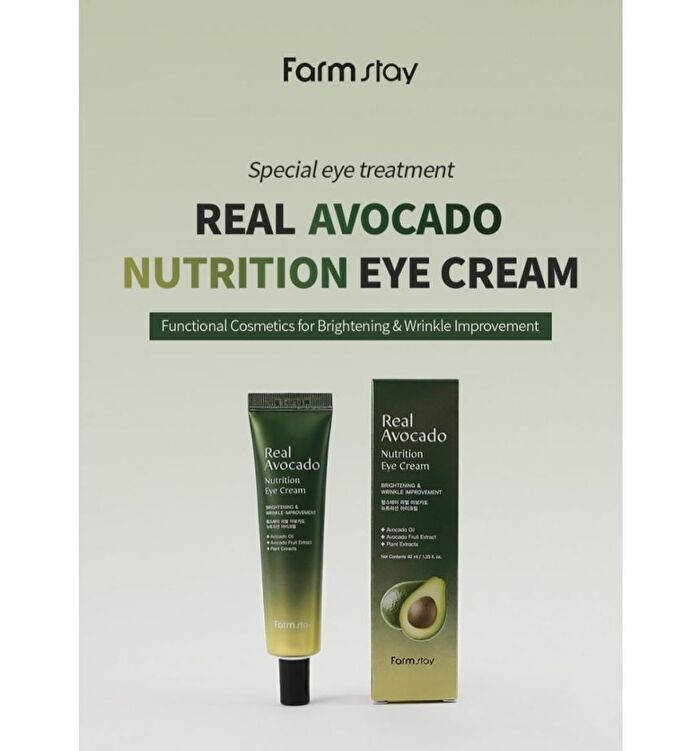 Real Avocado Nutrition Eye Cream - 40ml