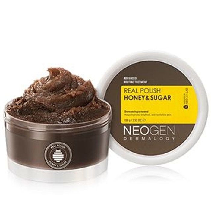 Dermalogy Real Polish Honey & Sugar - 2 Types - Renewed Royal - 100g