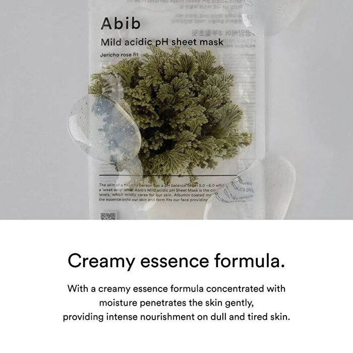 Mild Acidic pH Sheet Mask - 6 Types - Jericho Rose Fit
