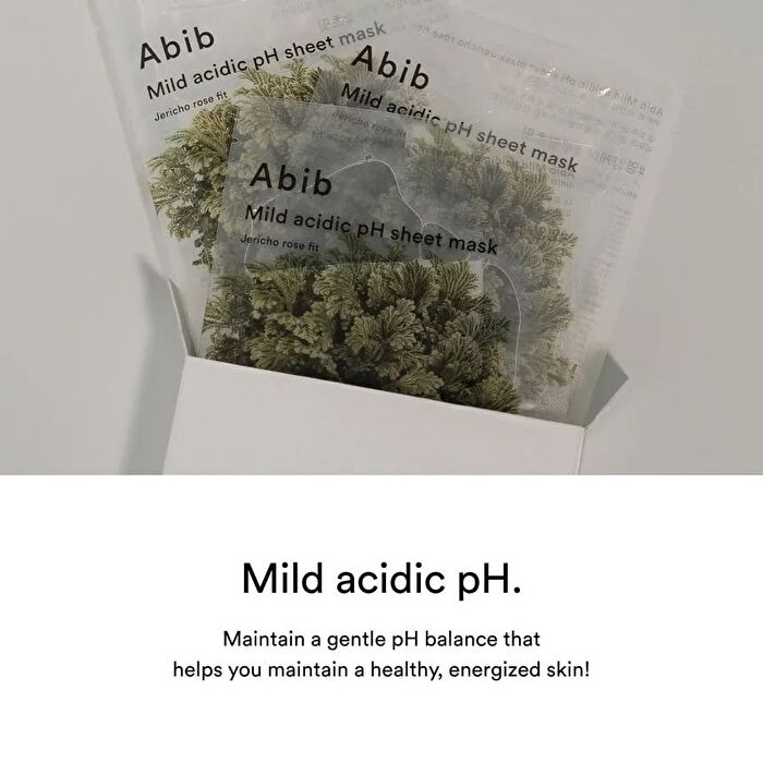 Mild Acidic pH Sheet Mask - 6 Types - Jericho Rose Fit