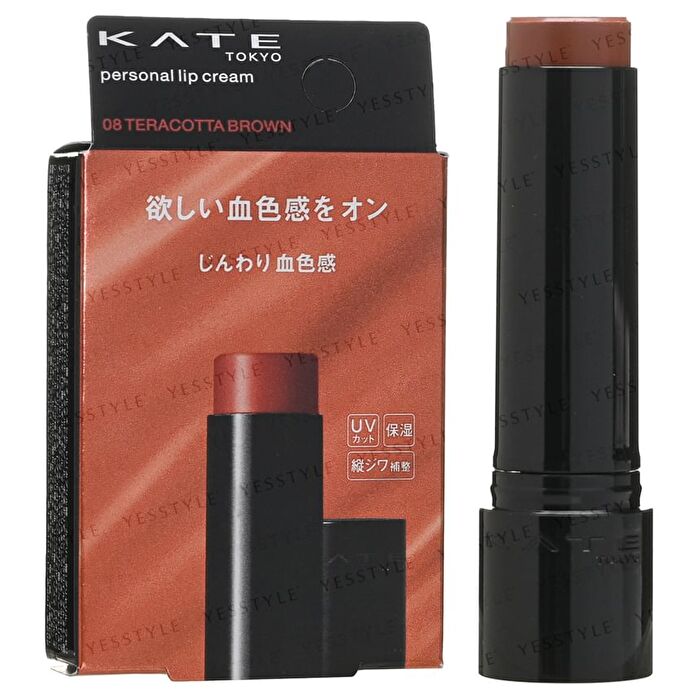 Kate Personal Lip Cream - 08 Teracotta Brown SPF 16 PA++