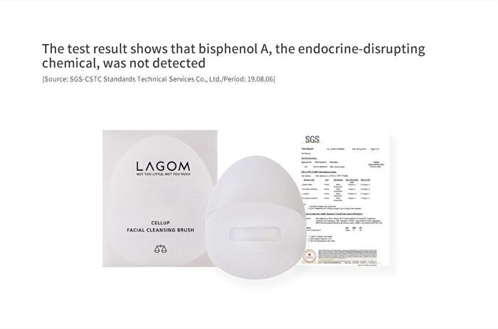 Lagom Cellup Facial Cleansing Brush - 1 pc