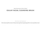 Lagom Cellup Facial Cleansing Brush - 1 pc