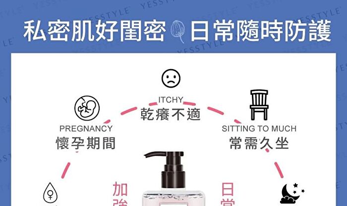 Feminine Intimate Wash Bergamot Perfume - 200ml