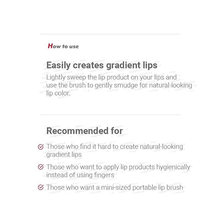 I\'m Meme I\'m Lip Smudge Brush - 1 pc