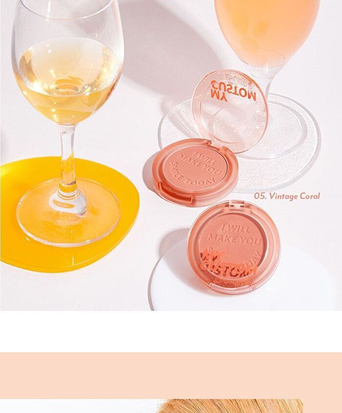 I\'m Meme My Custom Blush - 6 Colors - #01 Mellow Pink