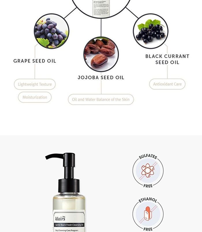 Gentle Black Fresh Cleansing Oil MINI - 30ml