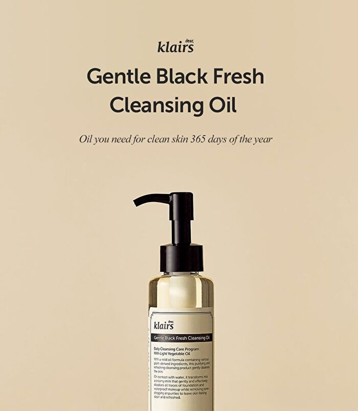Gentle Black Fresh Cleansing Oil MINI - 30ml