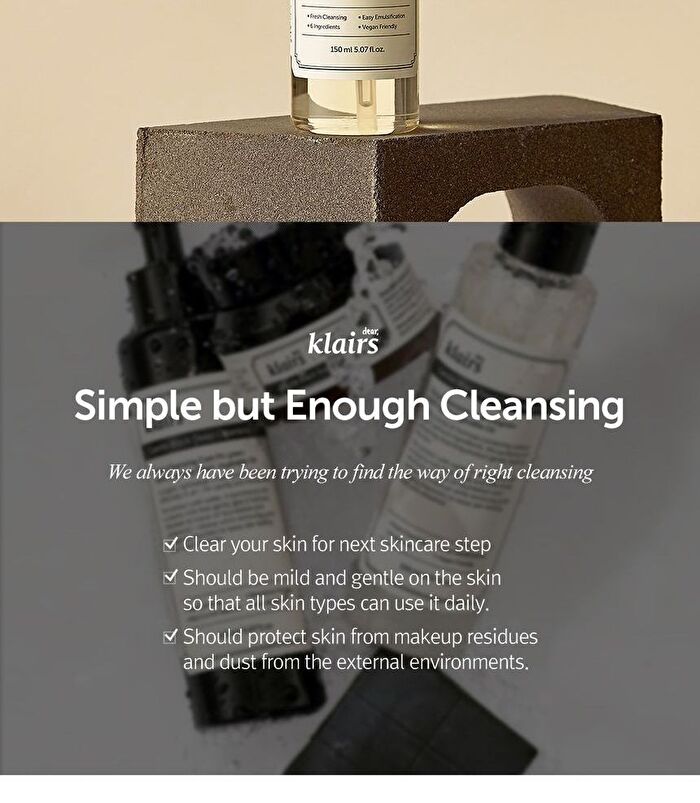 Gentle Black Fresh Cleansing Oil MINI - 30ml