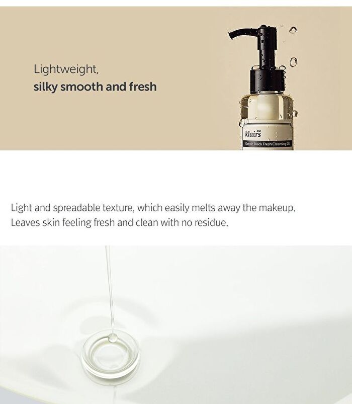 Gentle Black Fresh Cleansing Oil MINI - 30ml