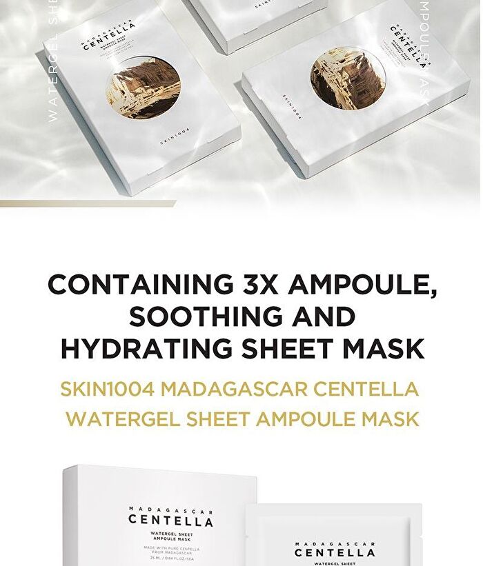 SKIN1004 Madagascar Centella Watergel Sheet Ampoule Mask - 25ml x 1 pc