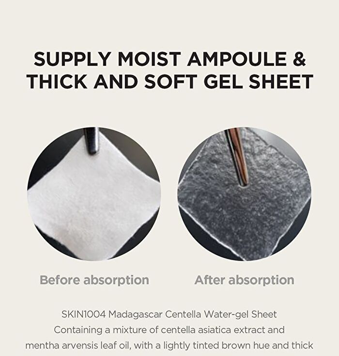 SKIN1004 Madagascar Centella Watergel Sheet Ampoule Mask Set - 1 set