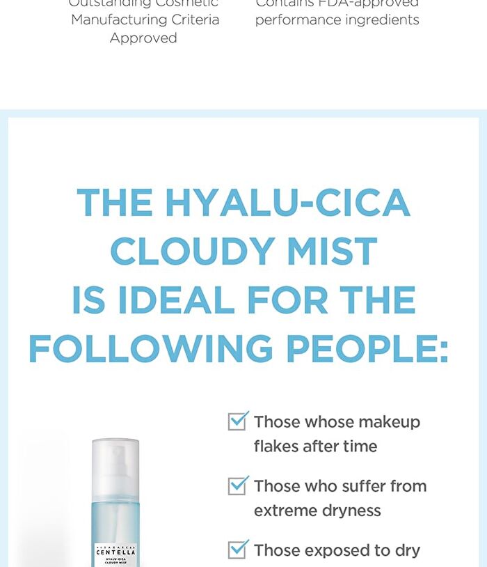 SKIN1004 Madagascar Centella Hyalu-Cica Cloudy Mist - 2024 Version - 120ml