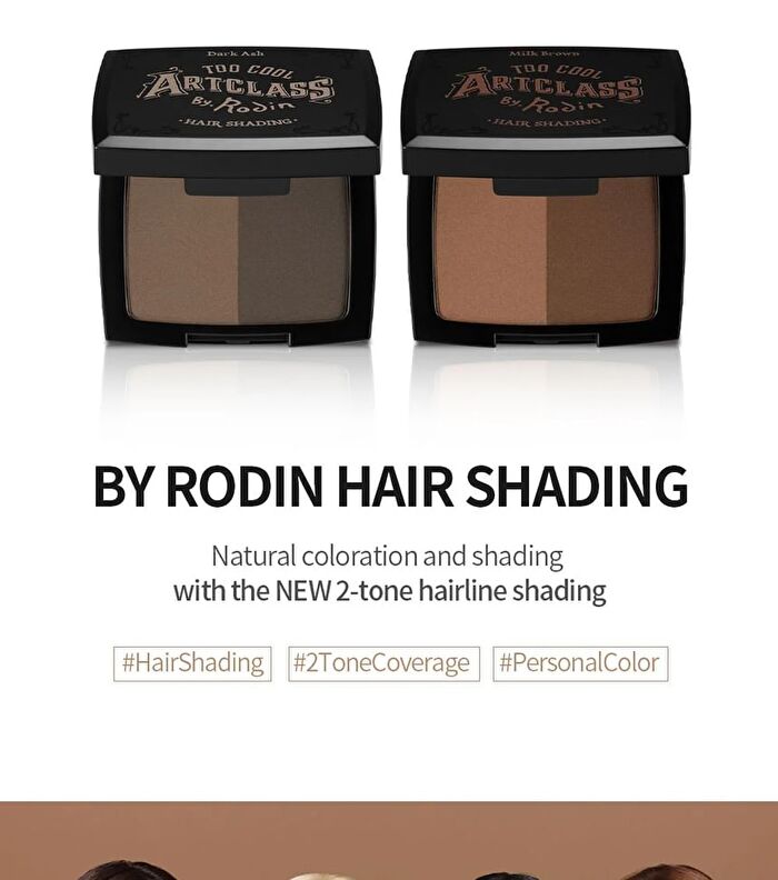 too cool for school Artclass By Rodin Hair Shading - 2 Types - #01 Dark Ash
