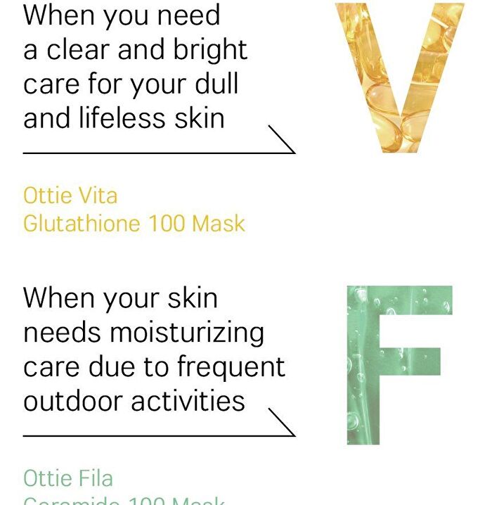 100 Mask - 4 Types - Beta Hyaluronic