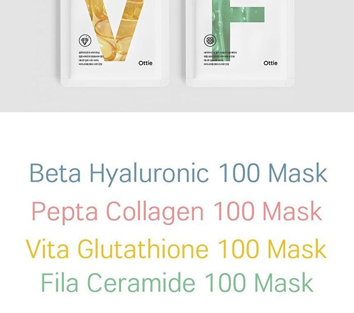 100 Mask - 4 Types - Beta Hyaluronic