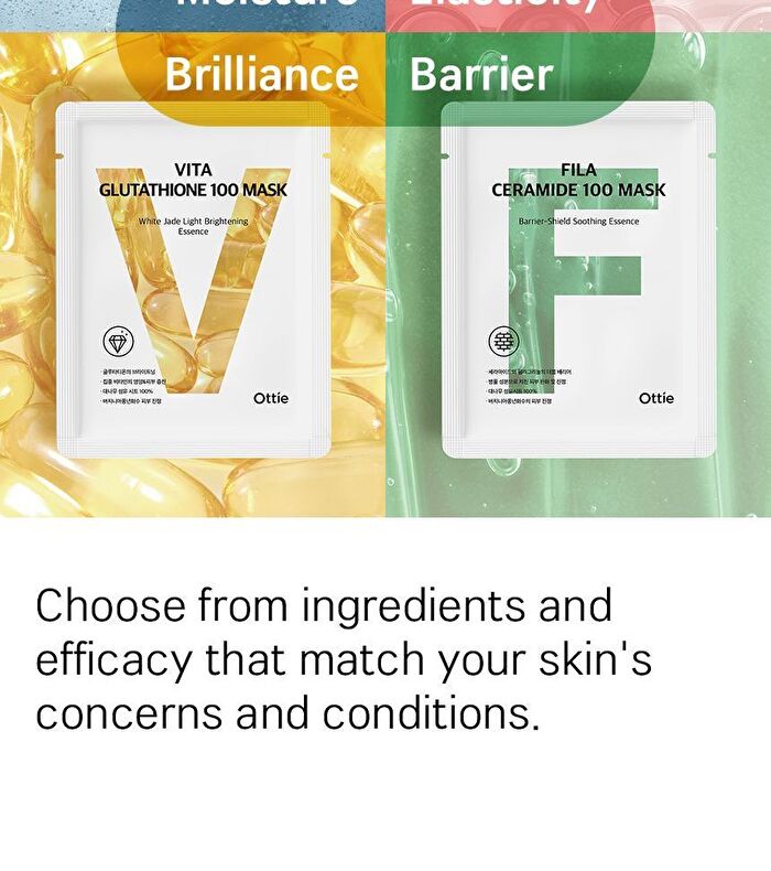 100 Mask - 4 Types - Pepta Collagen