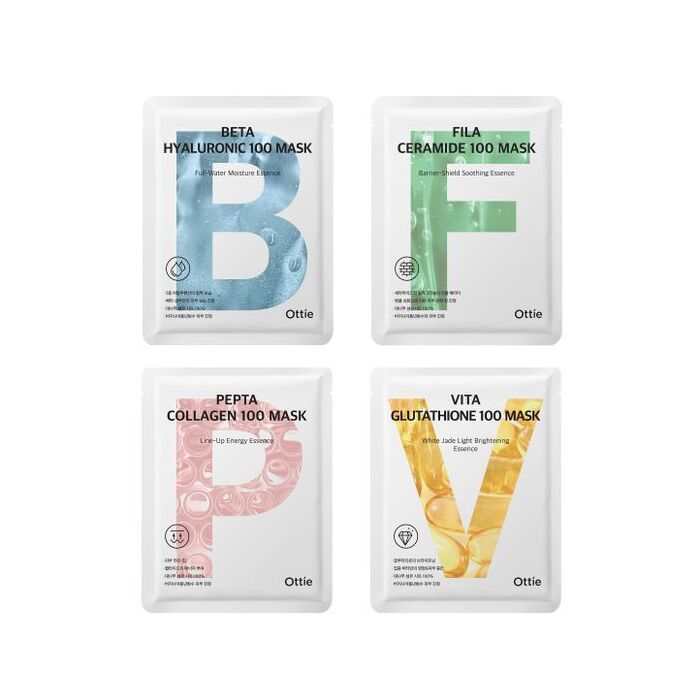 100 Mask - 4 Types - Fila Ceramide