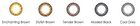 Lacelle 1 Day Limbal Ring Color Lens Tender Brown 30 pcs - P-4.75 (30 pcs)
