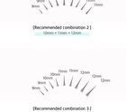Coringco Toktok-Hara Filter Eyelash - 4 Types - Black - 9mm