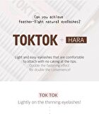 Coringco Toktok-Hara Filter Eyelash - 4 Types - Black - 9mm