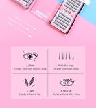Coringco Toktok-Hara Filter Eyelash - 4 Types - Black - 9mm