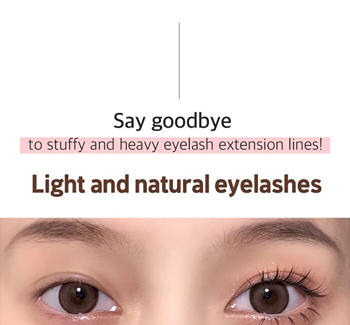 Coringco Toktok-Hara Filter Eyelash - 4 Types - Black - 9mm