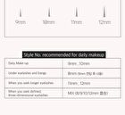 Coringco Toktok-Hara Filter Eyelash - 4 Types - Black - 9mm