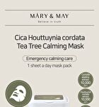 Mary&May Cica Houttuynia Tea Tree Calming Mask - 30 sheets