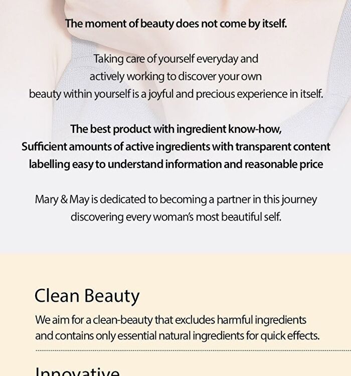 Mary&May Cica Houttuynia Tea Tree Calming Mask - 30 sheets