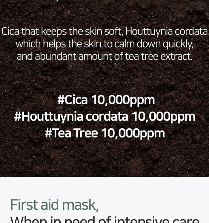 Mary&May Cica Houttuynia Tea Tree Calming Mask - 30 sheets