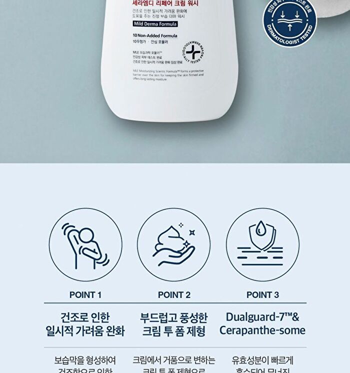 CeraMD Repair Cream Wash - 400ml