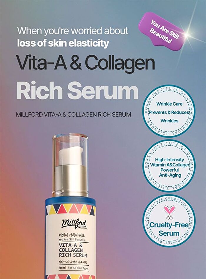 Vita A & Collagen Rich Serum - 30ml