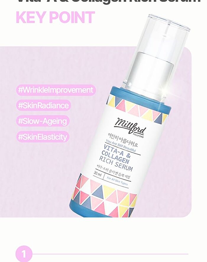 Vita A & Collagen Rich Serum - 30ml
