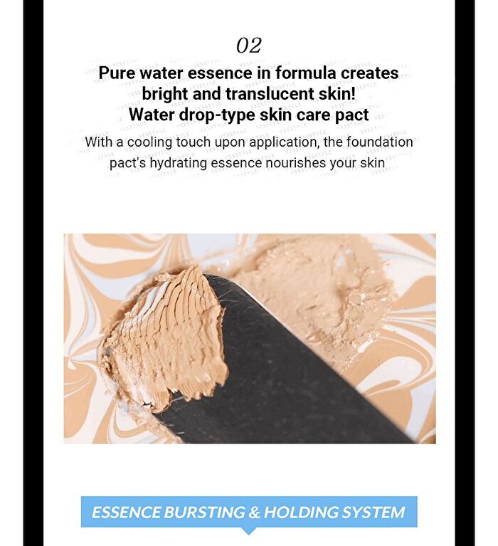 Prime Protect Aqua Essence Pact - 2 Colors - #02 Beige