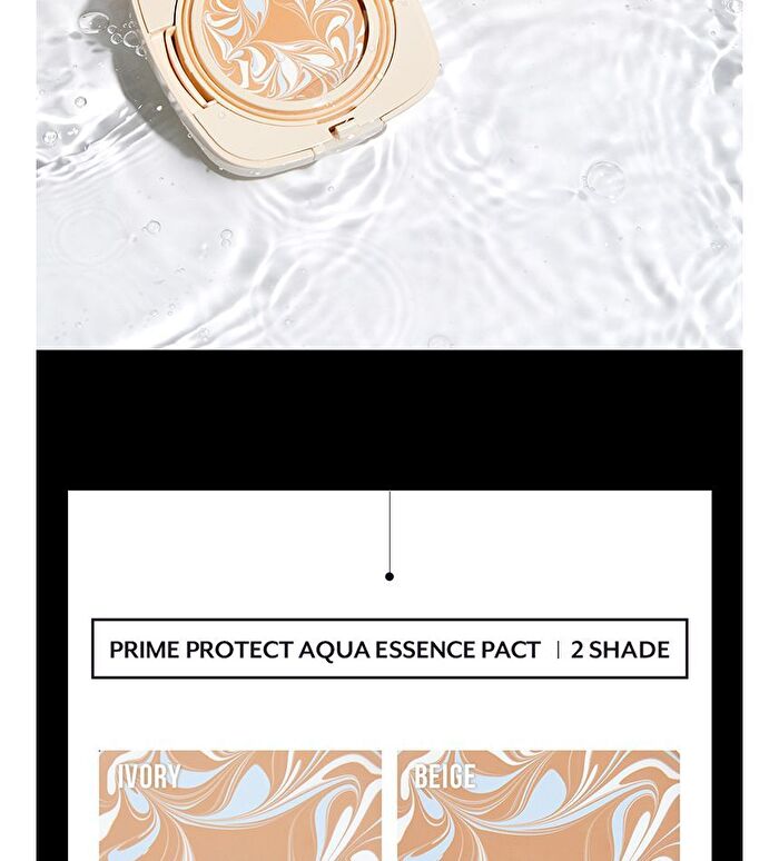 Prime Protect Aqua Essence Pact - 2 Colors - #02 Beige