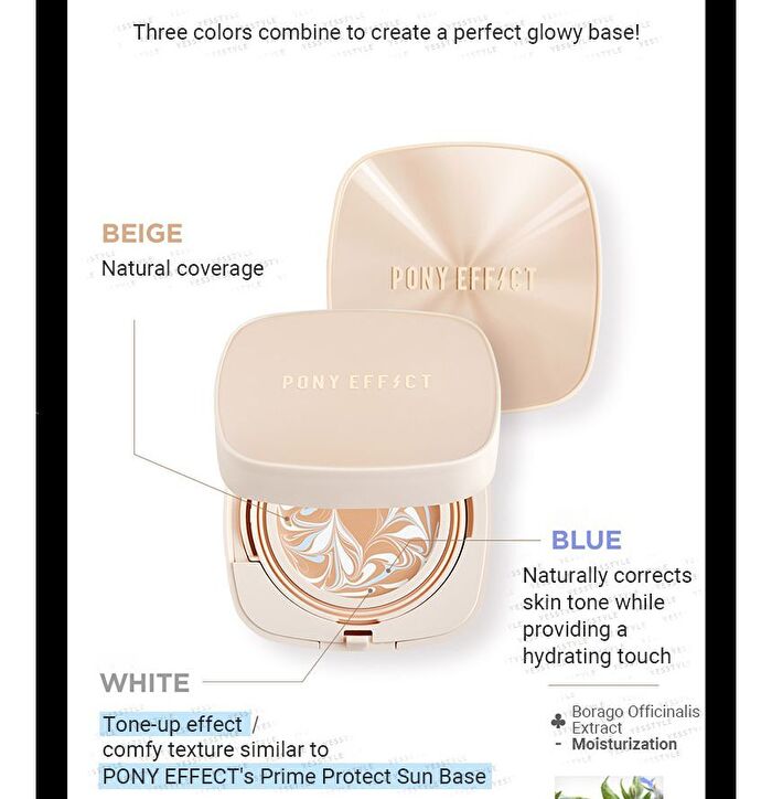 Prime Protect Aqua Essence Pact - 2 Colors - #02 Beige
