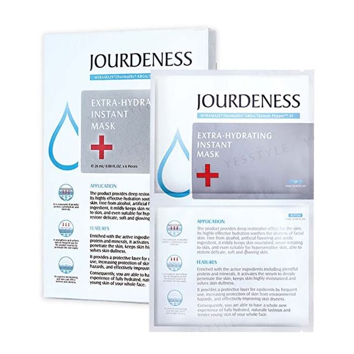 Jourdeness Extra-Hydrating Instant Mask - 6 pcs