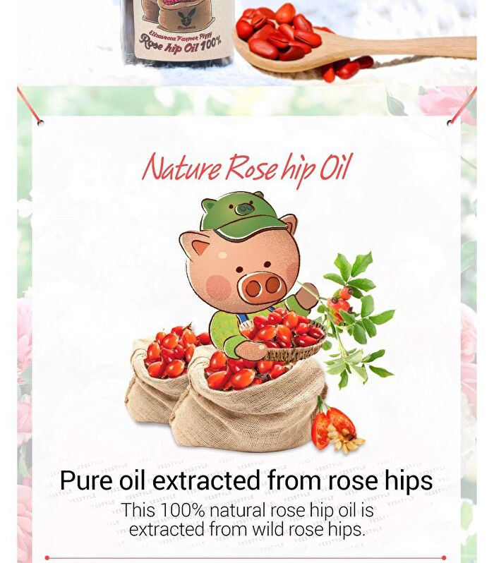 Farmer Piggy Rose Hip Oil 100% - 30ml