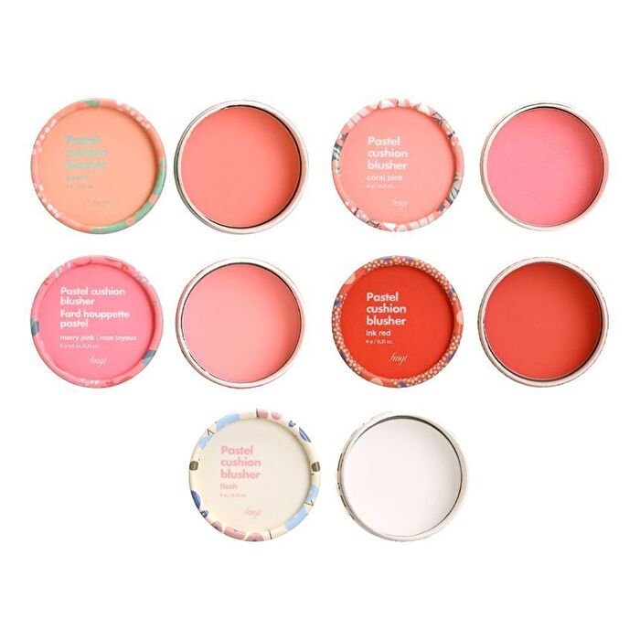 fmgt Pastel Cushion Blusher - 8 Colors - #07 India Red