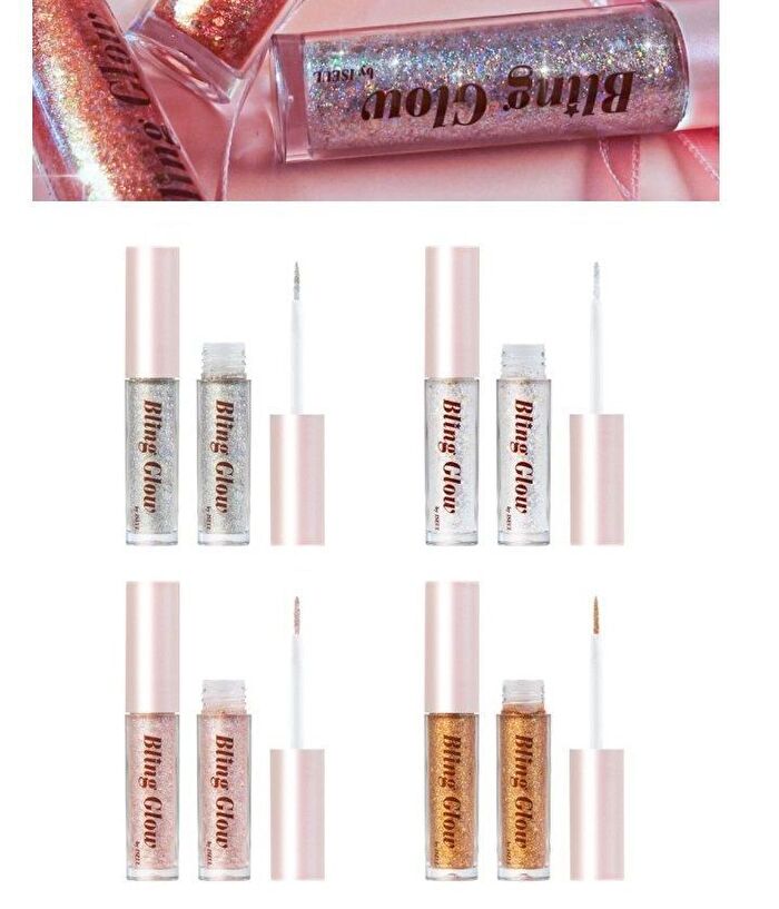 Bling Liquid Glitter Liner - 4 Colors - #01 Frozen