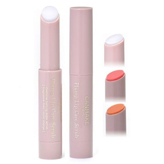 Canmake Plump Lip Care Scrub - 02 Clear Pink