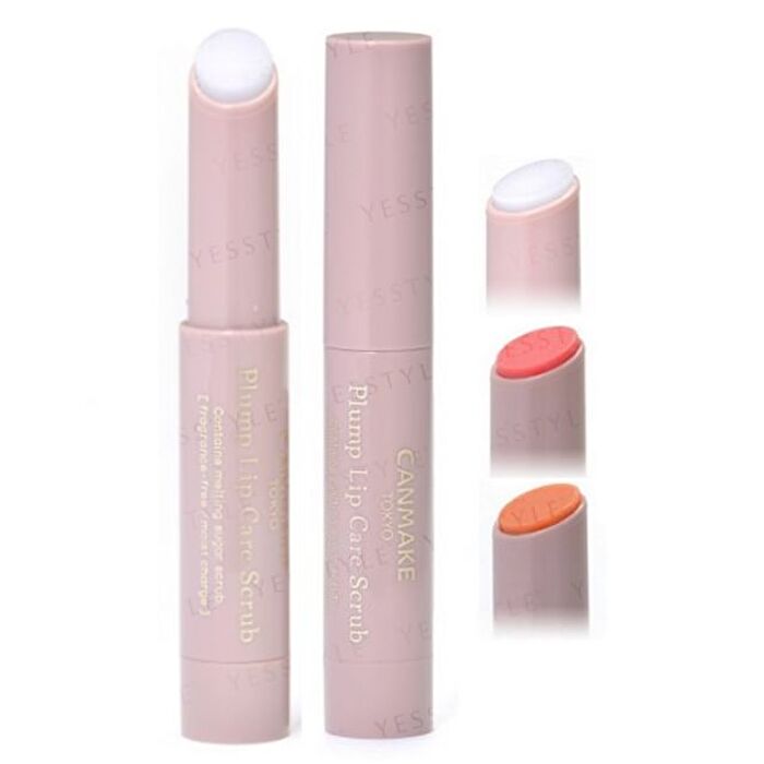 Canmake Plump Lip Care Scrub - 02 Clear Pink