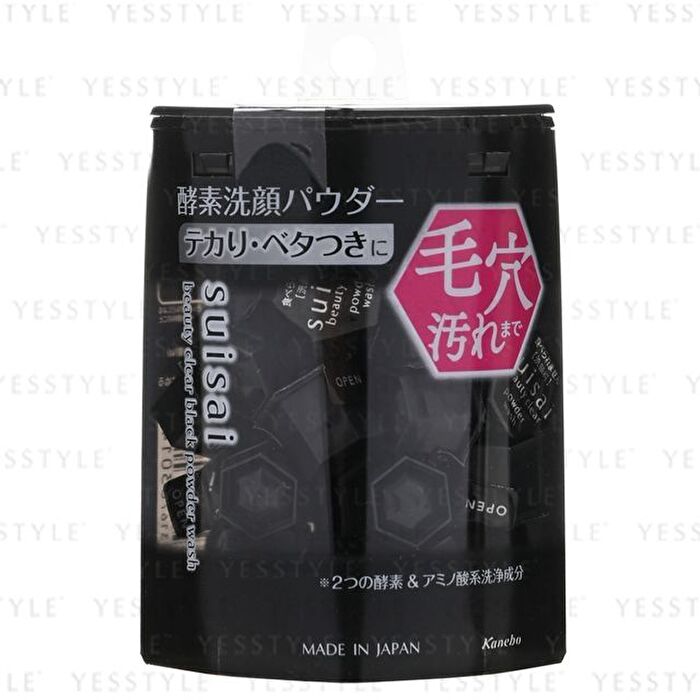 Suisai Beauty Clear Black Powder Wash - 32 pcs
